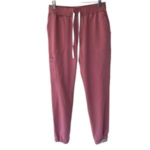 FIGS Scrub Jogger Pants Pink Small GUC